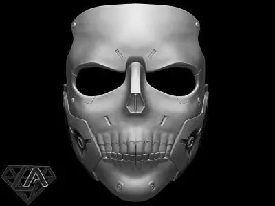 Death Stranding Die Hardman Skull Sci fi mask 3D print model
