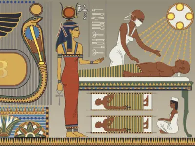 The kings Valley of the Pharaohs Egypt Low-poly 3D model