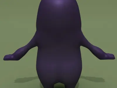 Monster Sweetie Robert 3D model