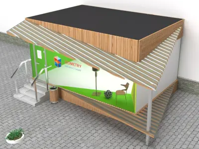 Entrance group 3D model