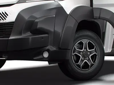 Citroen Jumper Van L3H2 HQInt UKspec 2026 3D model