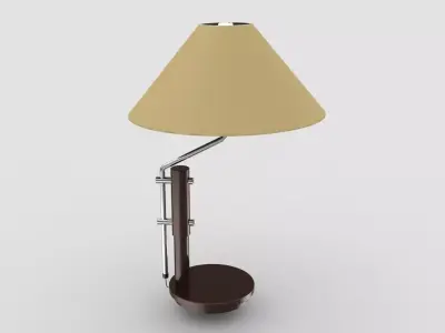 Table lamp 3D model 136