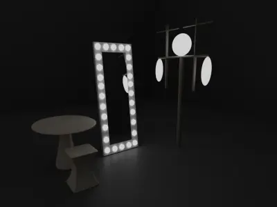 Glass 3D model