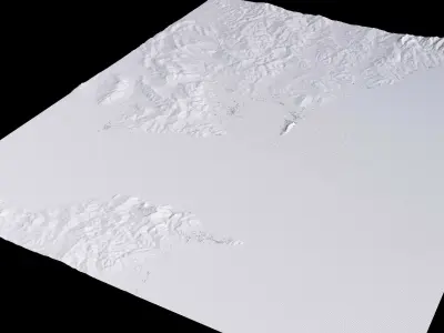 Gibraltar Gibraltar City Landscape 3D Model 3D model