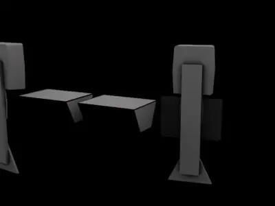 Taillights license plate 3D print model