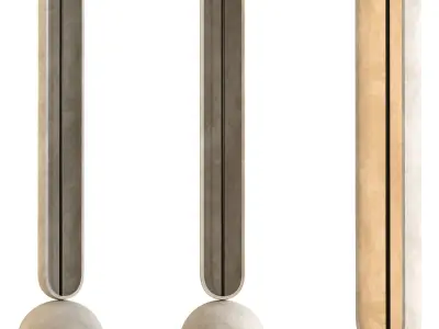 Emersion Floor Lamp by Arthur Vallin 3D model