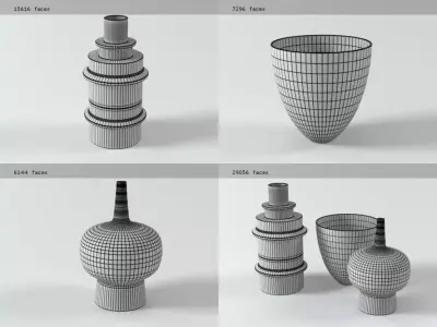 Accessory set 03 3D model