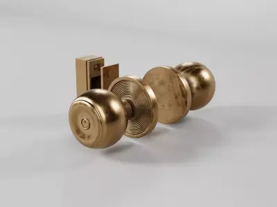 Door Knob CG44 3D model