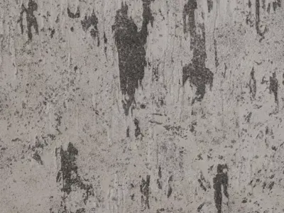 Rusty Metal With Caps PBR Seamless Texture