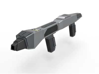 Starfleet Type 3 Phaser Rifle from Star Trek TNG and DSN 3D print model