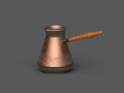 Cezve coffee 3D model