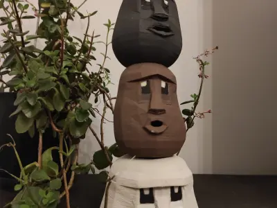 ROCKHEAD CANDLE HOLDERS 3D print model