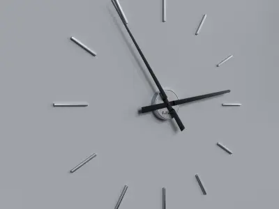 Wall Clock BsB Design Segments 3D model