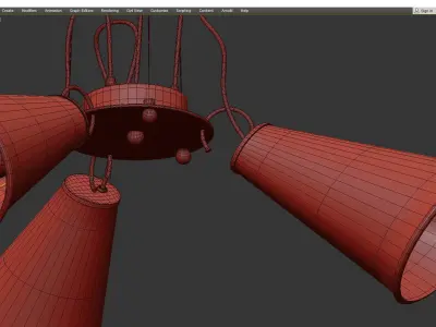 NORWAY WOK Low-poly 3D model