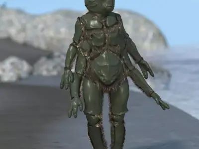 Oetan for Poser 3D model