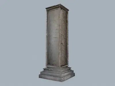 monolith Low-poly 3D model