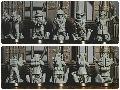 Universal Guard - Mercenary Builder 3D print model