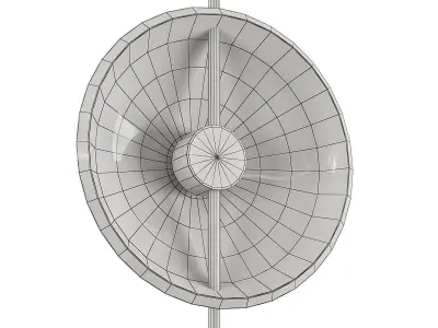 delano marble wall light 3D model