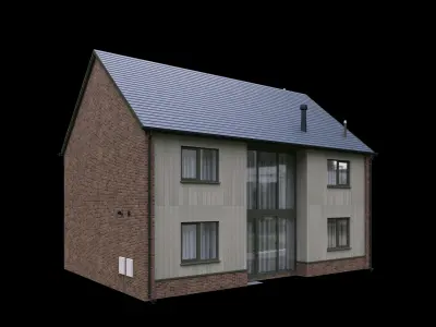 HOUSE PLOT-C3 - octane 3D model