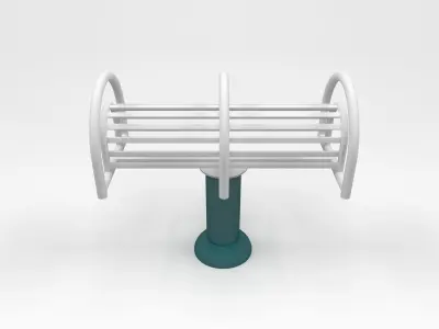 Gym Outdoor 9 3D model