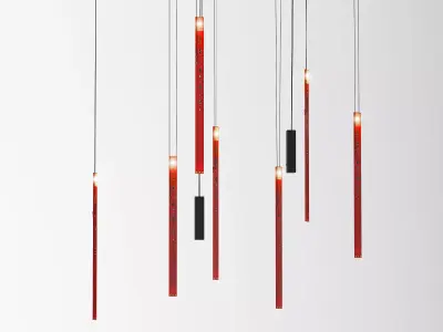 Flying Flames 3D model