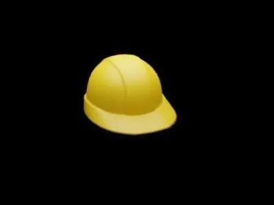 Mining Hat Free 3D model