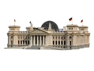 Reichstag Building 3D model