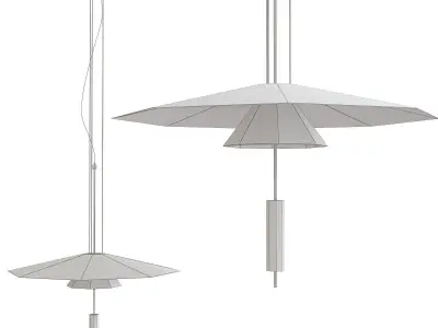 Ronnet chandelier 3d model Low-poly 3D model