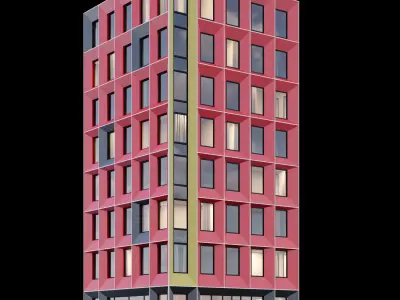 Building set full set 3D Model Pack