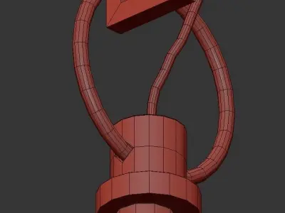 RETRO GLOBE 3D model