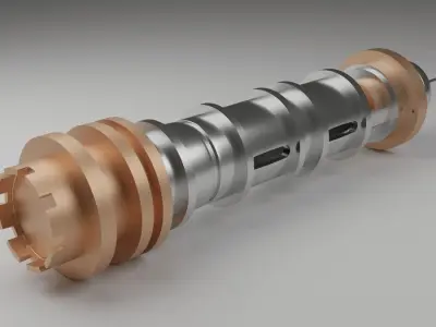 Dune Hunter Seeker syringe for 3D printing 3D print model