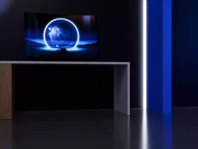 Futuristic Exhibition Booth High Quality 3D Environment 3D model