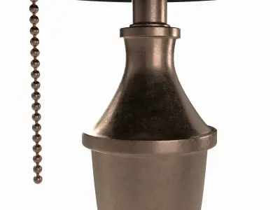 Vintage Table Lamp 3D model buy