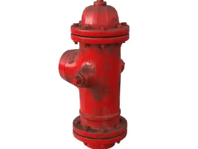 Fire Hydrant 3D model 32