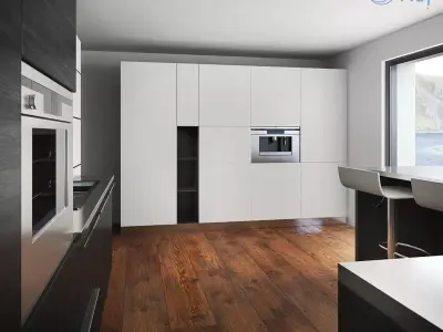 Kitchen Furniture XII 3D model