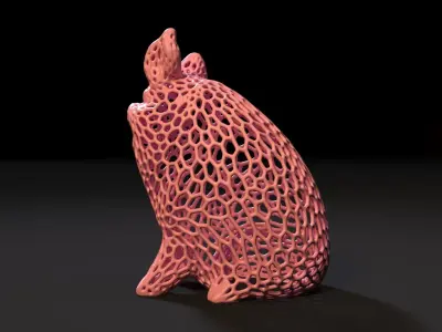 Garden pig 3D print model