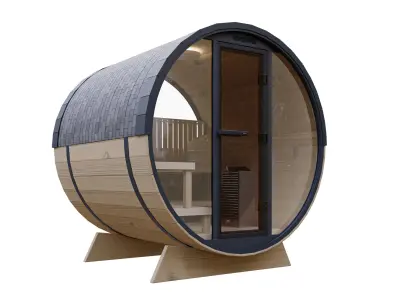 External Sauna  3D model