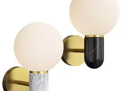 TWIG SCONCE Low-poly 3D model