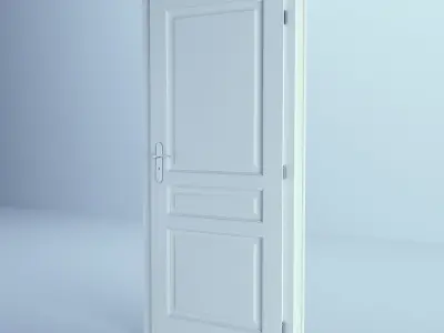 White Door 20 3D model