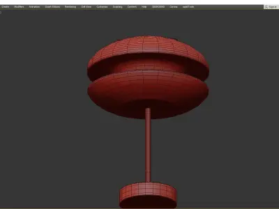 Norr11 Yo Yo Table Lamp Low-poly 3D model