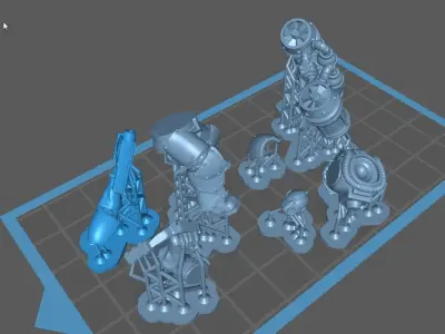 Tempest Legion - Marauder Squad 3D print model