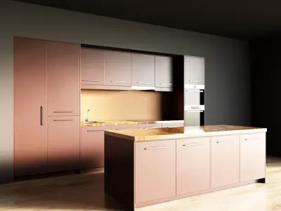 115-Kitchen7 matte 10 3D model