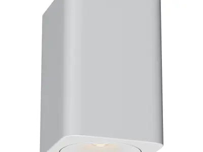  Modern led spotlight Low-poly 3D model