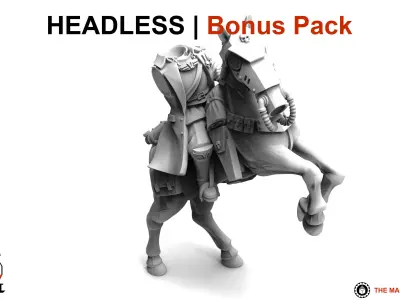 Valour Korps - Cavalry Marshal Ferdinand 3D print model