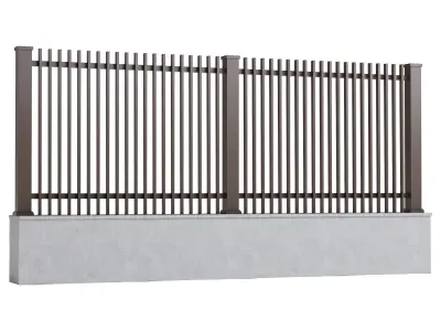  Fencing 40 3D model