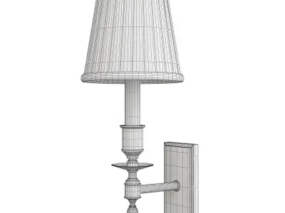 Ludlow Sconce Low-poly 3D model
