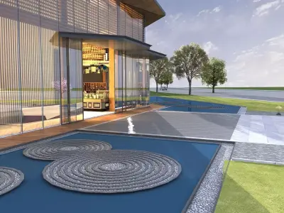 Sales Office - Headquarters  3D model