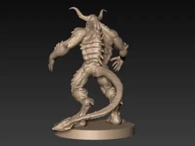 Demon Creature 04 3D model
