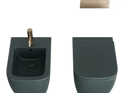 Hatria Bianca WC 3D model