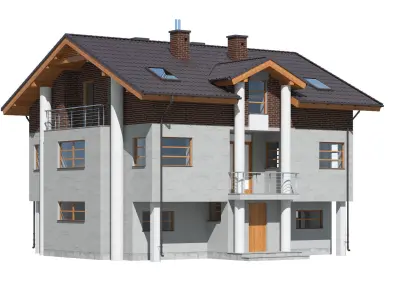 cottage 011 3D model